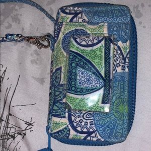 Vera Bradley keychain wallet
